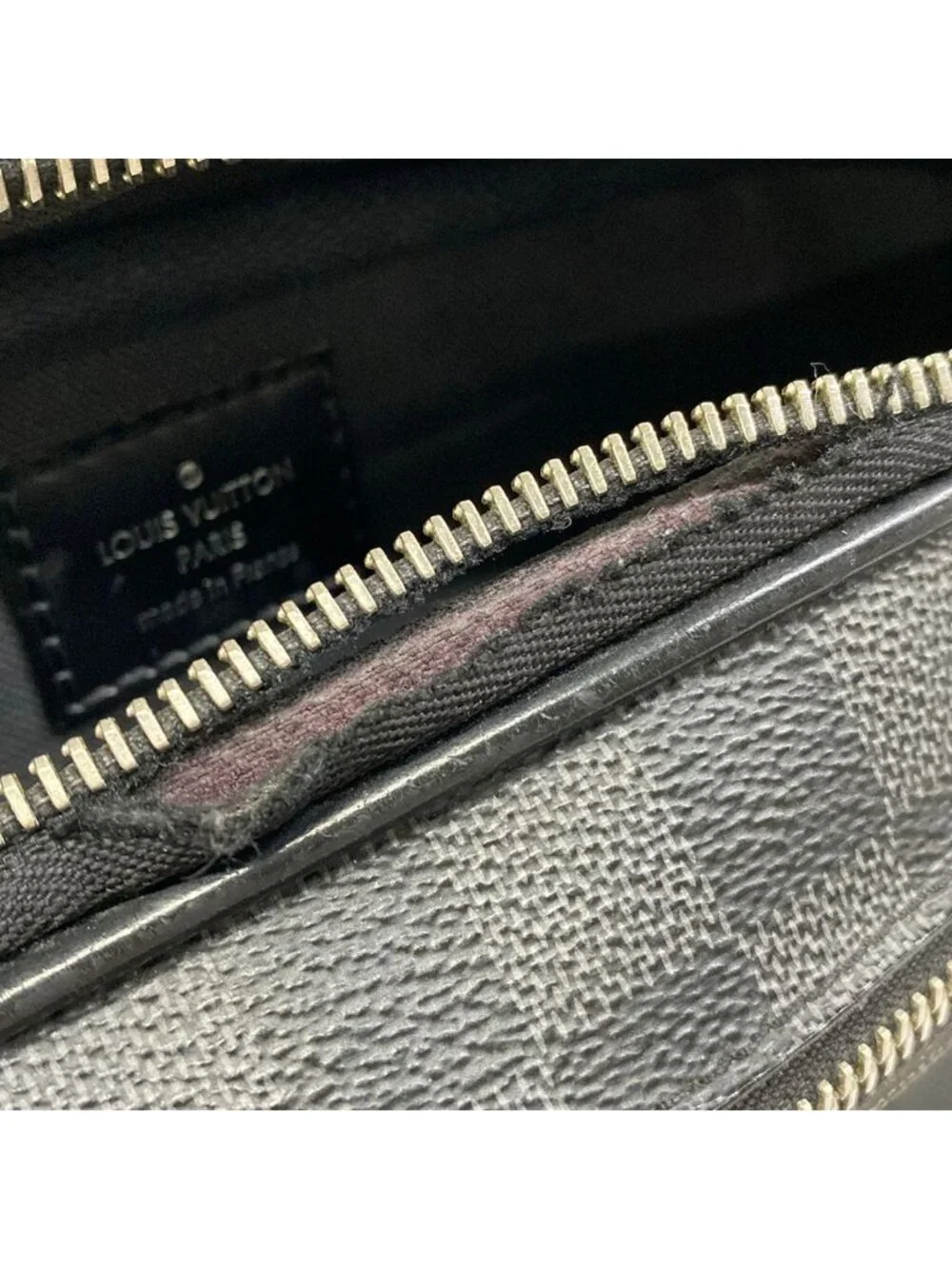Louis Vuitton Shoulder Bag Damier Graphite Ambler